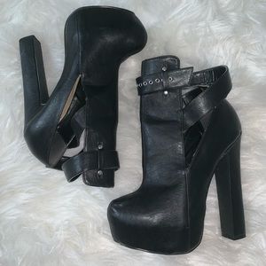 Mulki Black Booties
